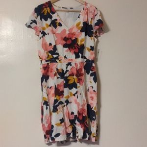 Old navy floral summer dress size large